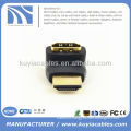 90 Degree Mini HDMI To HDMI Adapter Connector Male To Female